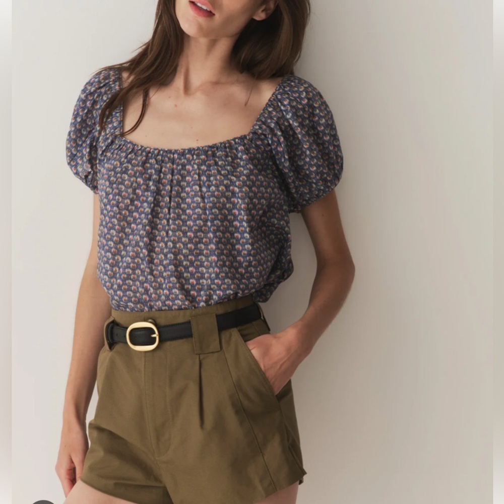 DÔEN Dahlia Top in Ikat Sz Small $178